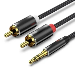 3.5mm to 2RCA Splitter Audio cable