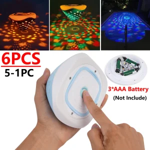 Pool Underwater Projector Lights Floating Pool Lights