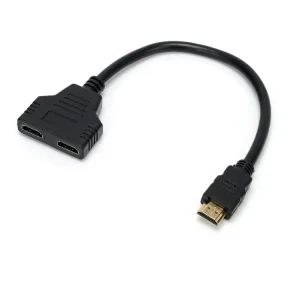 HDMI Splitter Cable Male 1080P To Dual HDMI Female